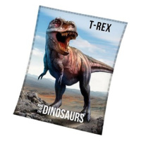 Chanar Dětská deka T-Rex Predátor 130 × 170 cm