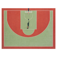 Fotografie Shadow basketball, Ekaterina Polischuk, 40 × 30 cm