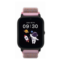 GARETT Smartwatch Kids Tech 4G Pink velcro Chytré hodinky