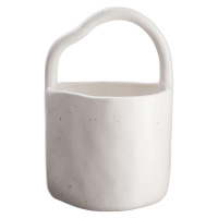 HANDLE Květináč 20 cm - bílá