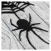 Dřevěná dekorace na Halloween - Pavouk
