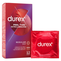 DUREX Feel thin extra lubricated 12 kusů