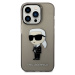 Pouzdro Karl Lagerfeld IML Ikonik NFT iPhone 14 Pro Max černé