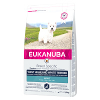 Eukanuba granule za skvělou cenu - Westhighland Terrier (2,5 kg)