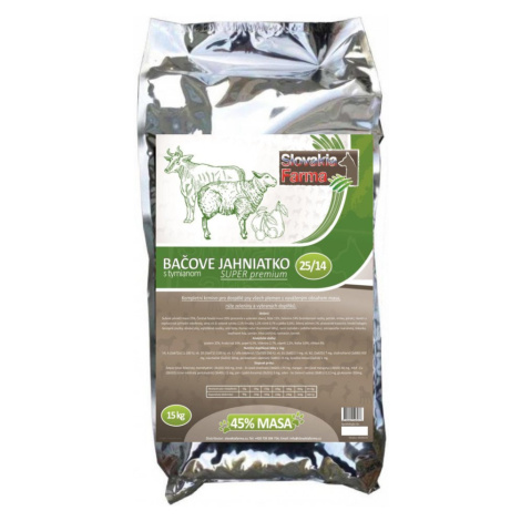 Granule Slovakia Farma - Bačove jahniatko 25/14 - 15 kg