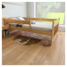 DRW Dětská postel z masivu Edík 160 x 80 cm - barva Přírodní