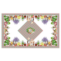 Gipetex Natural Dream Bavlněný ubrus s 3D tiskem Spices - 150x180 cm