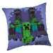 Jerry Fabrics Dekorační polštářek 40x40 cm - Minecraft "Mobs coming for you"