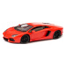 Welly kovový model lamborghini aventador coupé červené 1:24