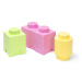 LEGO Storage LEGO úložné boxy Multi-Pack 3 ks - pastelové