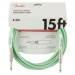 Fender Original Series 15 Instrument Cable Surf Green