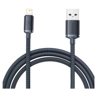 Kabel Baseus Crystal Shine cable USB to Lightning, 2.4A, 2m, black (6932172602710)