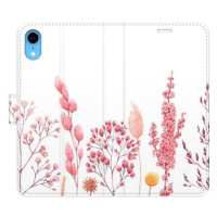 iSaprio flip pouzdro Pink Flowers 03 pro iPhone XR