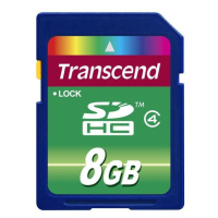 TRANSCEND SDHC karta 8GB Class 4