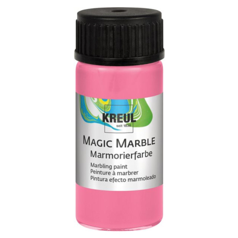 Mramorovací barva Magic Marble 20 ml růžová KREUL