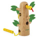 Provlékací hračka - tropický strom Janod Varianta: Provlékací hračka - tropický strom
