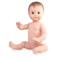 Petitcollin Koupací panenka 40 cm sedící (modré oči)