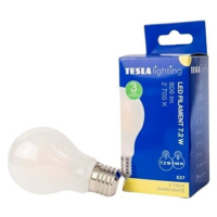 Tesla - LED žárovka FILAMENT RETRO BULB E27, 7,2W, 230V, 806lm, 25 000h, 2700K teplá bílá, 360st