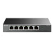 TP-Link switch TL-SF1006P (6x100Mb/s, 4xPoE+, 67W, fanless)