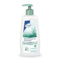 TENA Shampoo&Shower - Šampon  a sprchový gel 500ml