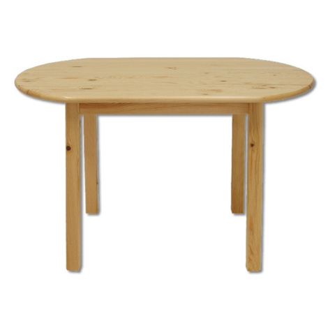 Jídelní stůl MEŠENT, 150x75x75 cm, masiv borovice, moření: … Drewmax