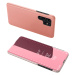 Knížkové pouzdro na Samsung Galaxy S23 ULTRA 5G s průhlednou přední stranou Pink