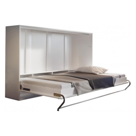 Sconto Sklápěcí postel CONCEPT PRO CP-05 bílá vysoký lesk, 120x200 cm