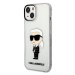 Karl Lagerfeld KLHCP14MHNIKTCT hard silikonové pouzdro iPhone 14 PLUS 6.7" transparent Ikonik Ka