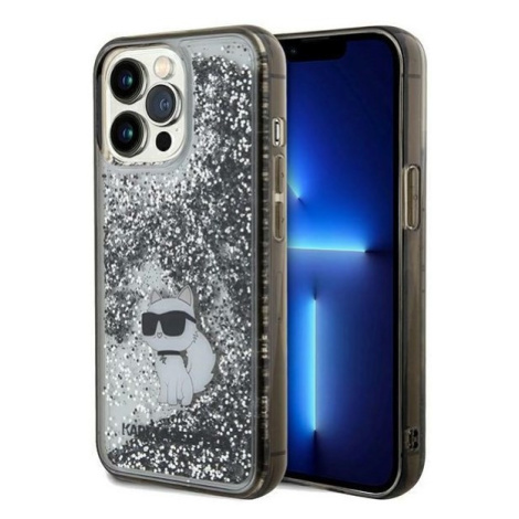 Kryt Karl Lagerfeld KLHCP13XLKCNSK iPhone 13 Pro Max 6.7" transparent hardcase Liquid Glitter Ch