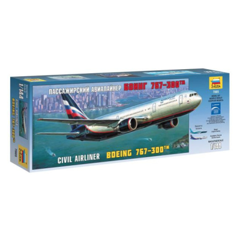 Model Kit letadlo 7005 - Boeing 767-300 (1: 144) Zvezda