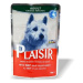 Plaisir Dog kapsička hovězí se zeleninou 22 × 100 g