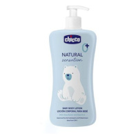 CHICCO Mléko tělové Natural Sensation s bambuckým máslem a vitaminem E 500ml, 0m+