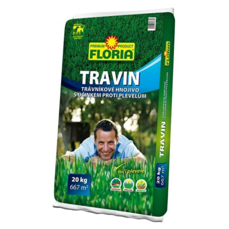 Hnojivo na trávníky FLORIA Travin ZC120136 Agro