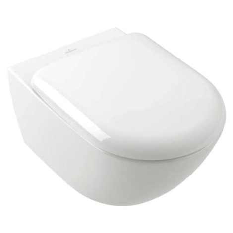 VILLEROY & BOCH Antao Závěsné WC, Rimless, CeramicPlus, TwistFlush, alpská bílá 4674T0R1