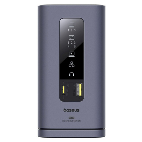 BASEUS MEMUSBCHUB11V1BASGR Šedá