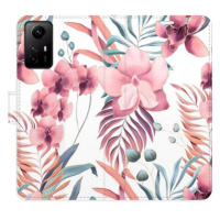 iSaprio flip pouzdro Pink Flowers 02 pro Xiaomi Redmi Note 12S