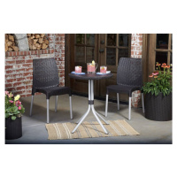 Keter Bistro set Chelsea grafitový 223562