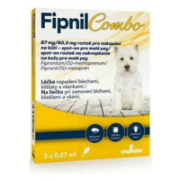 Fipnil Combo 67/60,3mg S Dog Spot-on 3x0,67ml 3 + 1 zdarma