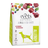 4Vets Air Dried Natural Veterinary Exclusive Allergy 1 kg