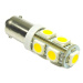 Interlook LED auto žárovka 12V LED BA9S 9SMD5050 T4W 2W Teplá bílá