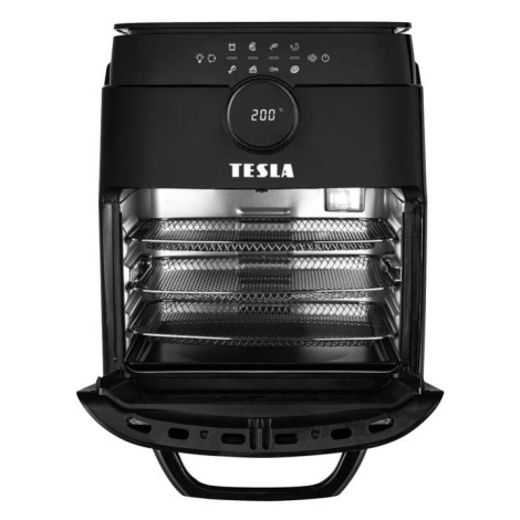 Horkovzdušná fritéza Tesla AirCook & Grill QG700 BLK / 12 l / 1 800 W / černá Varianta: ivi1