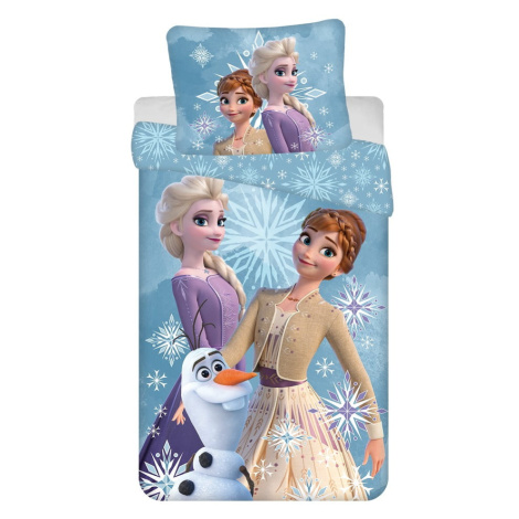 Bavlněné dětské povlečení na jednolůžko 140x200 cm Frozen – Jerry Fabrics
