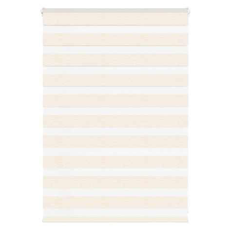 vidaXL Zebra roleta mramorově béžová šířka látky 95,9 cm polyester