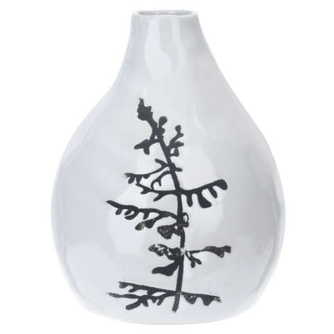 Porcelánová váza Art s dekorem stromku, 11 x 14 cm