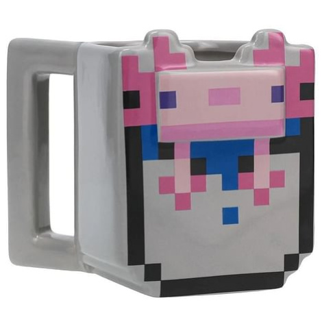 Hrnek Minecraft - Axolotl 3D PALADONE