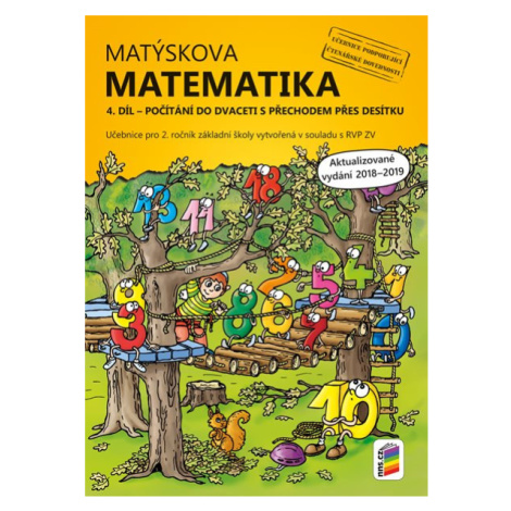 Matýskova matematika 2 - Počítání do dvaceti s přechodem přes desítku - učebnice 4. díl