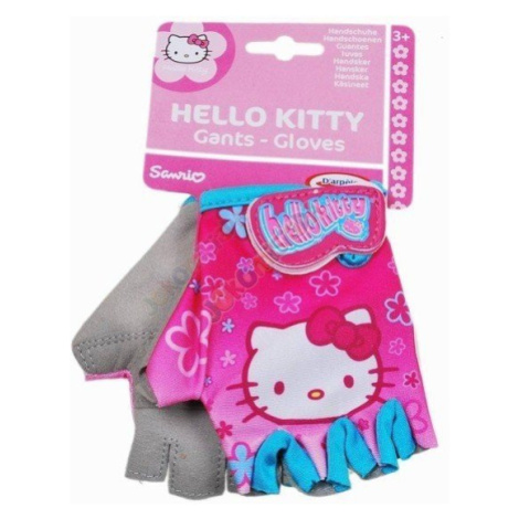 mamido  Dívčí cyklistické rukavice Hello Kitty