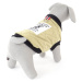 Vsepropejska Ara béžová prošitá bunda pro psa Barva: Béžová, Délka zad (cm): 25, Obvod hrudníku: