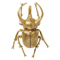 KARE Design Nástěnná dekorace Atlas Beetle - zlatá