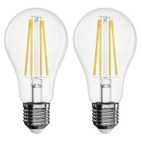 SADA 2x LED Žárovka FILAMENT A60 E27/5,9W/230V 2700K